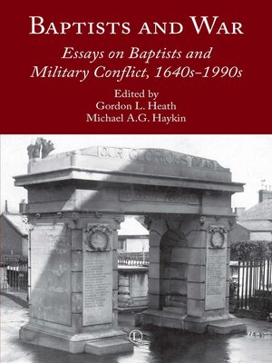 cover image of Baptists and War